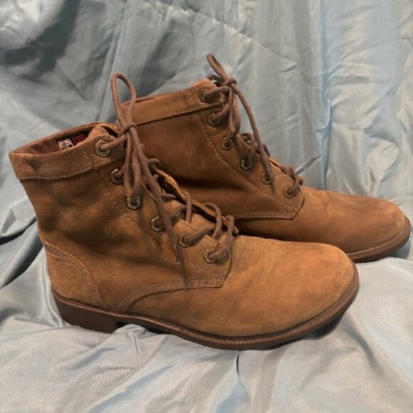 Kodiak Camel Brown Nubuck Waterproof Boots Women's 9 - Picture 6 of 14